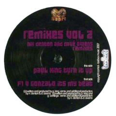 Paul King / DJ Gonzalo Vs F1 - Paul King / DJ Gonzalo Vs F1 - Turn It Up / It's My Beat (Remixes) - Toolbox