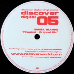 Daniel Blanks - Daniel Blanks - Physical - Discover Digital