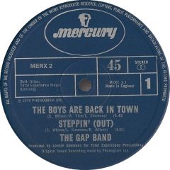 Gap Band - Gap Band - The Boys Are Back In Town - Mercury