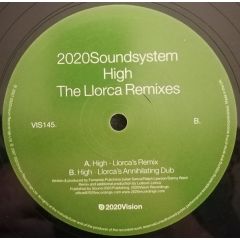 20:20 Soundsystem - 20:20 Soundsystem - High (The Llorca Remixes) - 20:20 Vision