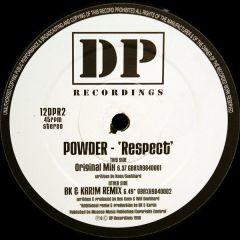 Powder - Powder - Respect - Dp Recordings