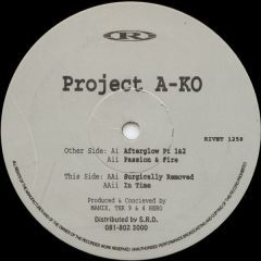 Project A-Ko - Project A-Ko - Afterglow / Passion & Fire - Reinforced