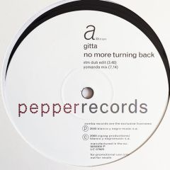 Gitta - Gitta - No More Turning Back - Pepper Records