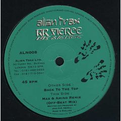 Rr Fierce - Rr Fierce - Back To The Top - Alien Trax