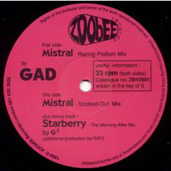 GAD - GAD - Mistral - Zoobee