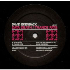 David Ekenback - David Ekenback - Data Death - Jackmoves