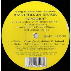 Amsterdam Shaun - Amsterdam Shaun - Spooky - Bang International