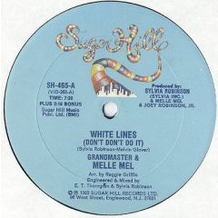 Grandmaster Flash & Melle Mel - Grandmaster Flash & Melle Mel - White Lines / Melle Mels Groove - Sugar Hill
