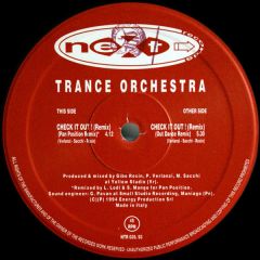 Trance Orchestra - Trance Orchestra - Check It Out! (Remix) - Next Records