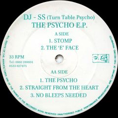 DJ Ss - DJ Ss - The Psycho EP - Formation