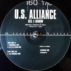 U.S Alliance - U.S Alliance - All I Know - Locked On
