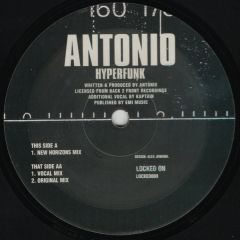 Antonio - Antonio - Hyperfunk - Locked On