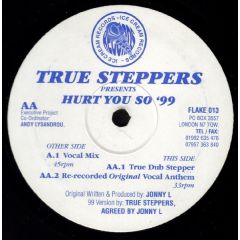 True Steppers - True Steppers - Hurt You So '99 - Ice Cream
