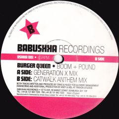 Burger Queens - Burger Queens - Boom & Pound - Babushka