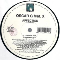 Oscar G Featuring X - Oscar G Featuring X - Affection - Nite Stuff