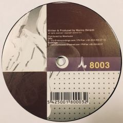 Marino Berardi - Marino Berardi - Expression In E Dub (Remixes) - 8003