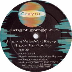 Mark Ambrose - Mark Ambrose - Airtight Garage EP - Crayon