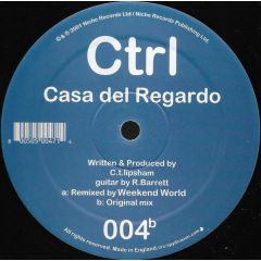 Ctrl - Ctrl - Casa Del Regardo - Niche Blue