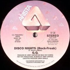 GQ - GQ - Disco Nights (Rock-Freak) - Arista