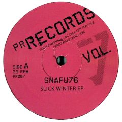 Snafu 76 - Snafu 76 - Slick Winter EP - Pr Records 7