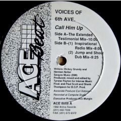 Voices Of 6th Avenue - Voices Of 6th Avenue - Call Him Up - Ace Beat Records