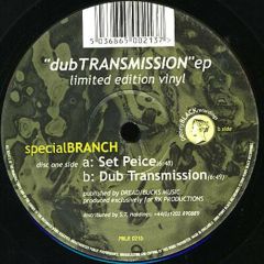Special Branch - Special Branch - Dub Transmission EP - Penny Black