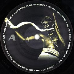 Code And Stucture - Code And Stucture - Manifest EP - Choke Music