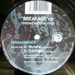 Twisted Anger - Twisted Anger - Breakage EP - Penny Black