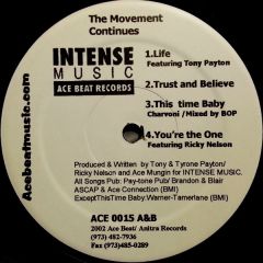 Various Artists - Various Artists - The Movement Continues - Intense Music