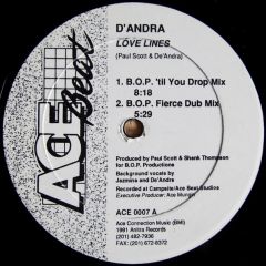 D'Andra - D'Andra - Love Lines - Ace Beat