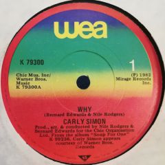 Carly Simon - Carly Simon - WHY - WEA