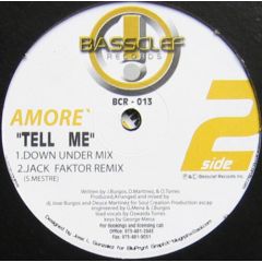 Amore - Amore - Tell Me - Bassclef