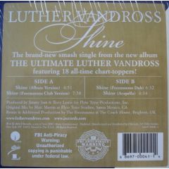 Luther Vandross - Luther Vandross - Shine - J Records