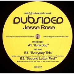 Jesse Rose - Jesse Rose - Itchy Dog - Dubsided