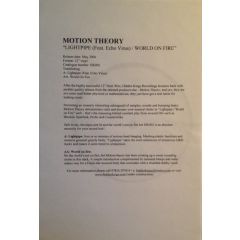Motion Theory - Motion Theory - Lightpipe - Hidden Kings