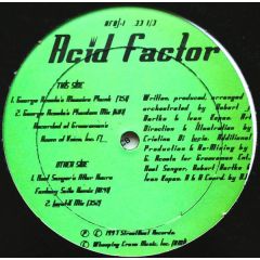 Acid Factor - Acid Factor - The Acid Rain Storm Remixes - StreetBeat Records