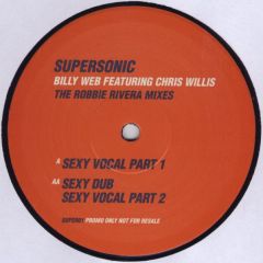 Billyweb - Supersonic (The Robbie Rivera Mixes) - Perceptive