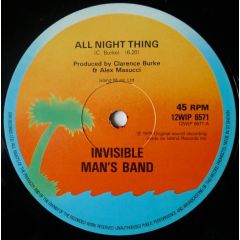 Invisible Man's Band - All Night Thing - Island