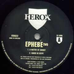 Ephebe - Ephebe - Two - Ferox Records
