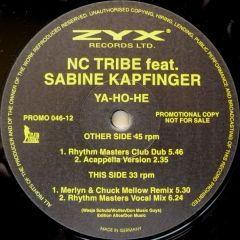 Nc Tribe Ft Sabine Kapfinger - Nc Tribe Ft Sabine Kapfinger - Ya Ho He - ZYX