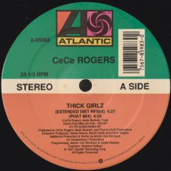 Ce Ce Rogers - Ce Ce Rogers - Thick Girlz - Atlantic