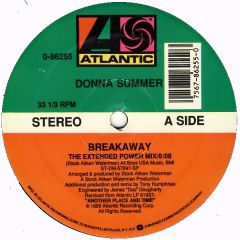 Donna Summer - Donna Summer - Breakaway - Atlantic