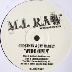 Ghostman & Jay Harvey - Ghostman & Jay Harvey - Wide Open - M.I Raw