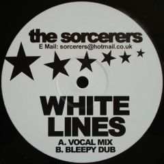 The Sorcerers - The Sorcerers - White Lines - Not On Label