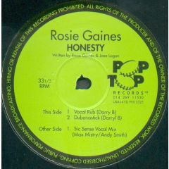 Rosie Gaines - Rosie Gaines - Honesty - Pop Top