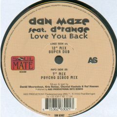 Dan Maze - Dan Maze - Love You Back - 	Soul Mate