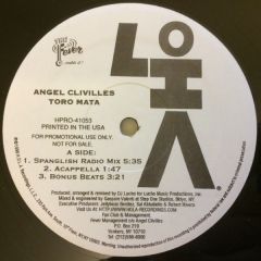 Angel Clivilles - Angel Clivilles - Toro Mata - The Fever