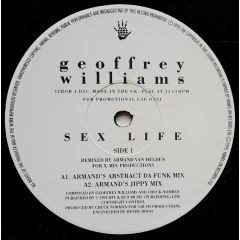 Geoffrey Williams - Geoffrey Williams - Sex Life - Hands On Records