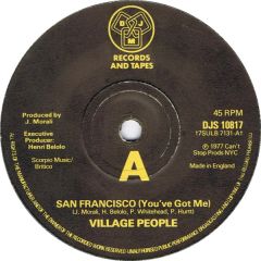 Village People - Village People - San Francisco (You've Got Me) - Djm Records