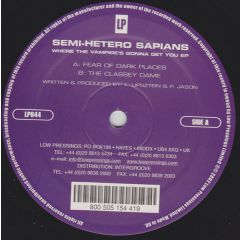 Semi Hetero Sapiens - Semi Hetero Sapiens - Where The Vampire's Gonna Get You EP - Low Pressings